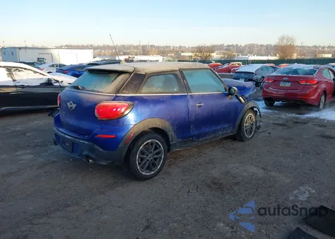 2016 Mini Paceman Cooper S z USA, uszkodzony, nr VIN WMWSS7C57GWS45174